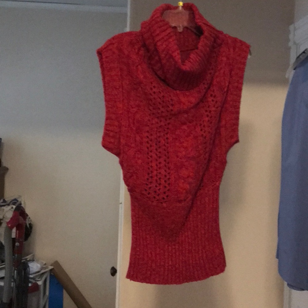 Cowl neck sweater vest Fred and sibel size s